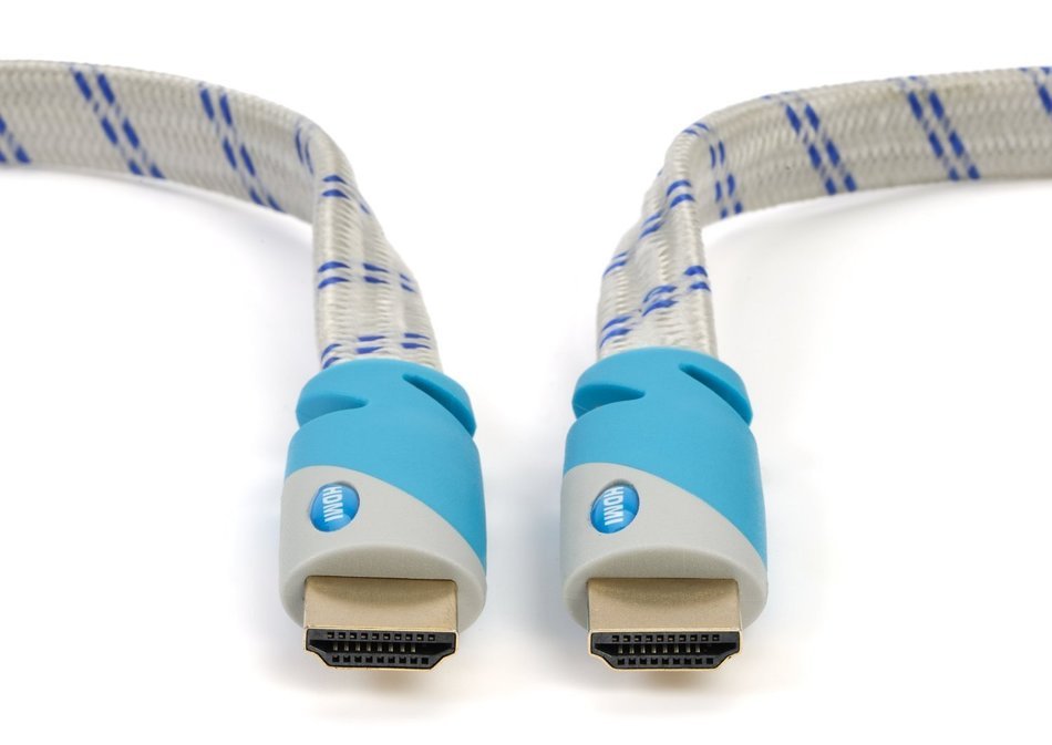 Aurum Flat Series - Flat HDMI Cable with Ethernet (50 FT) - Supports 3D & Audio Return Channel [Latest Version... N4