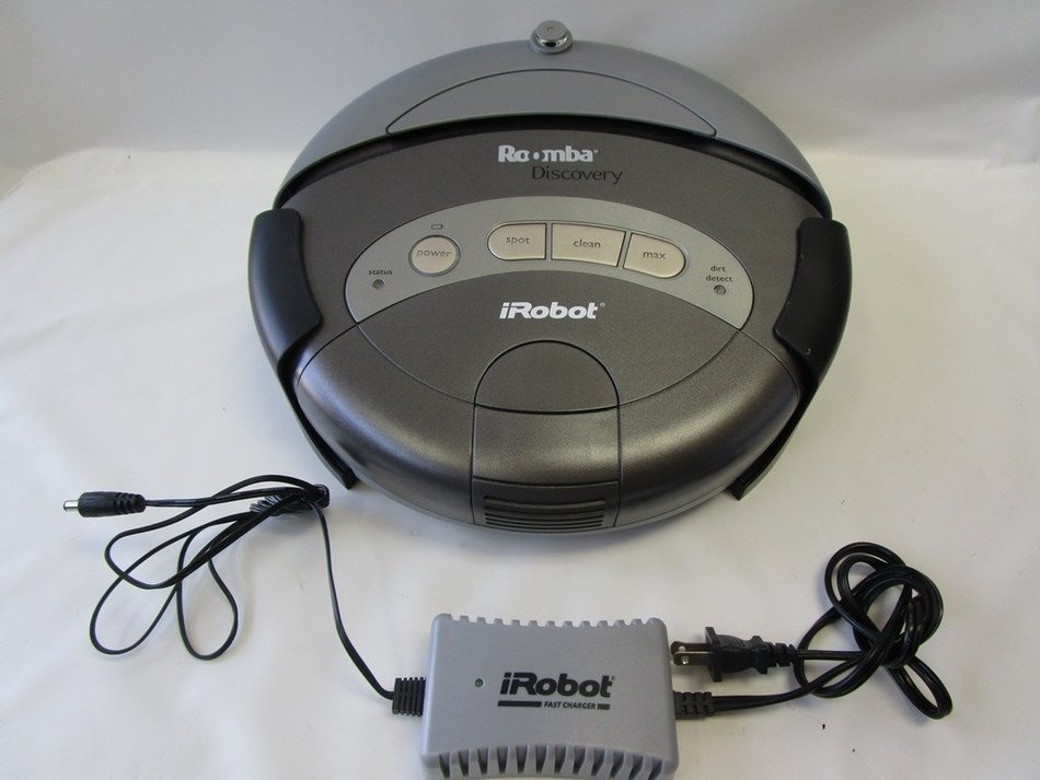iRobot Roomba 4220 Discovery SE Intelligent Floorvac Vacuuming Robot, Grey