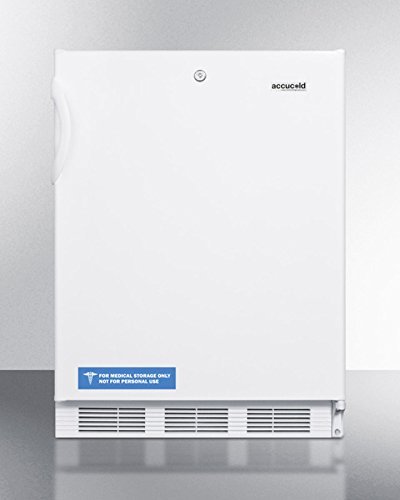 Summit Commercial Series FF7LADA 24" 5.5 cu.ft. Capacity ADA Compliant Compact Refrigerator with Factory Installed...