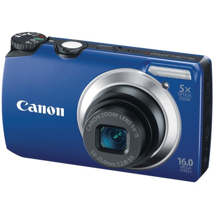 Canon Powershot A3300 16 MP Digital Camera with 5x Optical Zoom (Black) (OLD MODEL)