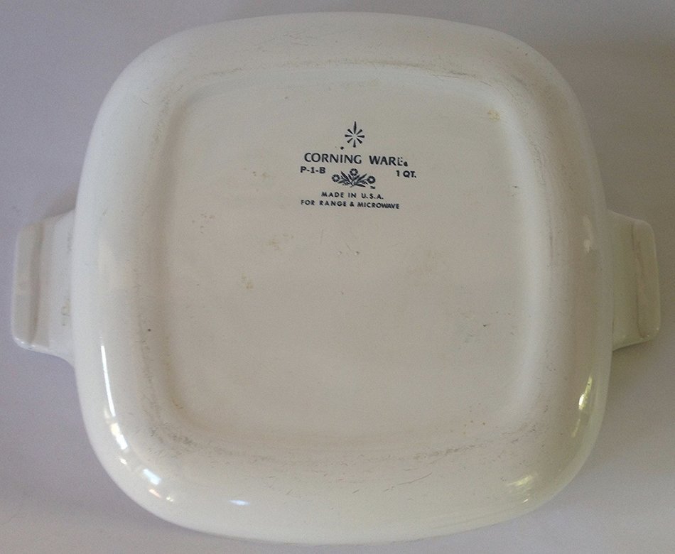 Corning Ware P-1-B 1 Quart, Floral Bouquet N2