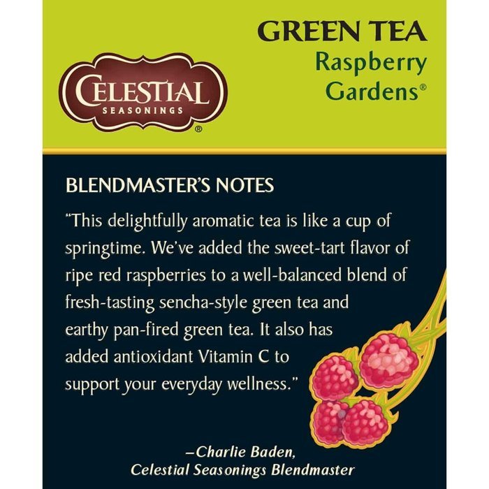 Celestial Seasonings Decaf Mint Green Tea, 20 Count (Pack of 6) N81