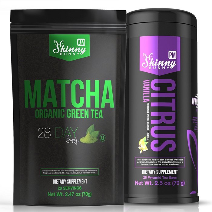 Skinny Bunny Tea Weight Loss & Detox Bundle: Manage Weight, Support Immune System, Healthy Cleanse & Promote Health... N30