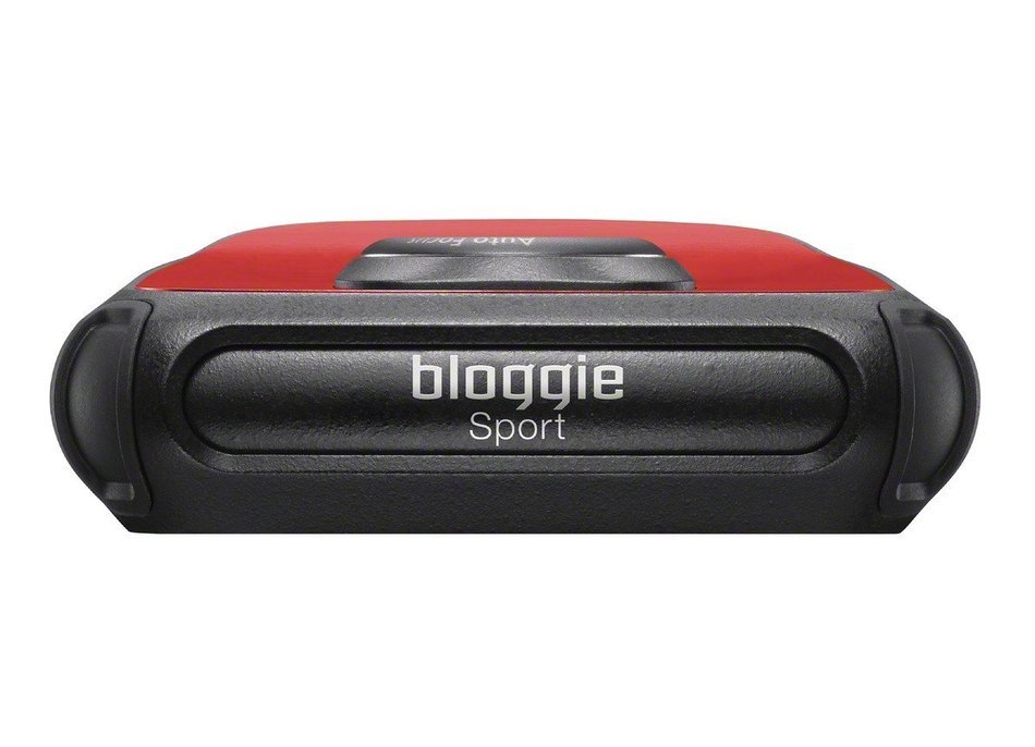 Sony Bloggie Sport (MHSTS22) Waterproof Video Camera with 4x Digital Zoom and 2.7-Inch Touchscreen LCD (Red) (... N3