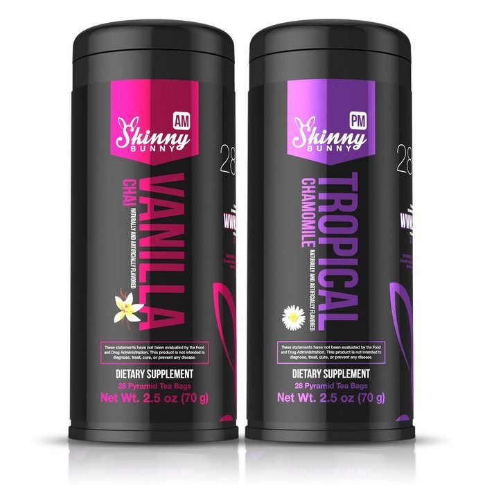 Skinny Bunny Tea Weight Loss & Detox Bundle: Manage Weight, Support Immune System, Healthy Cleanse & Promote Health... N34