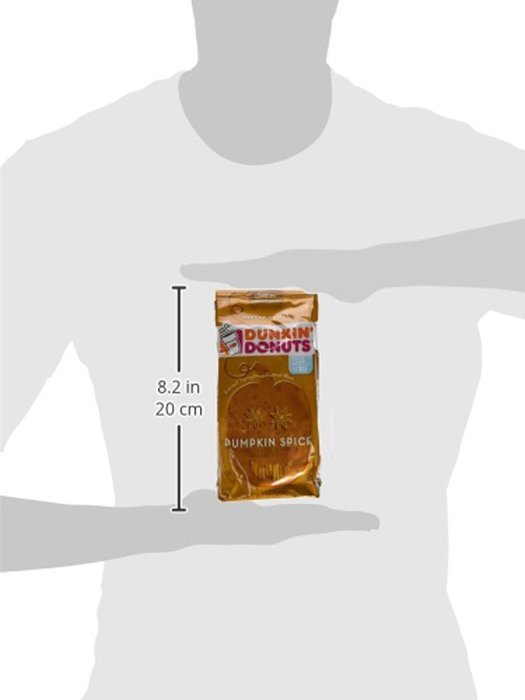 Dunkin Donuts Ground Coffee, Pumpkin Spice, 11 Ounce(Pack of 3) N2