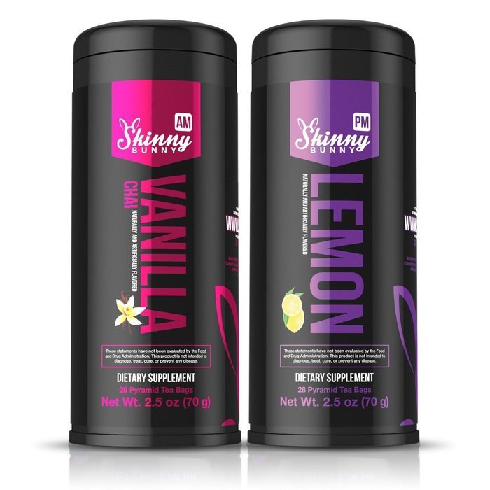 Skinny Bunny Tea Weight Loss & Detox Bundle: Manage Weight, Support Immune System, Healthy Cleanse & Promote Health... N37