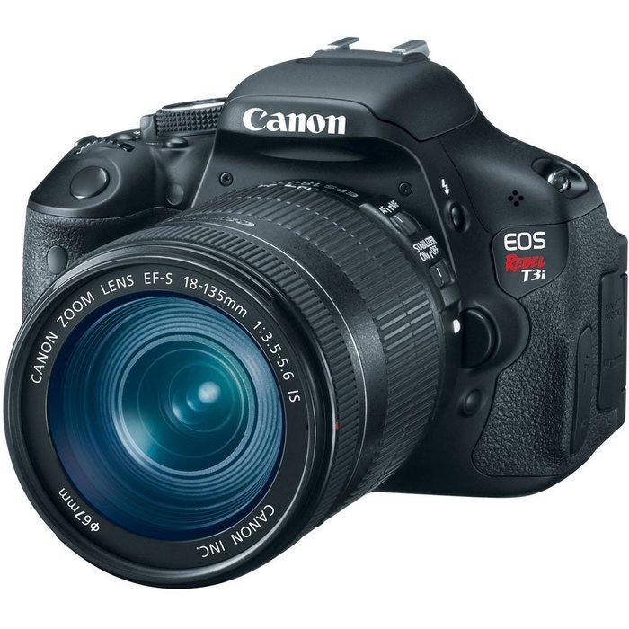 Canon EOS Rebel T3i Digital SLR Camera with EF-S 18-55mm f/3.5-5.6 IS Lens (discontinued by manufacturer) N4