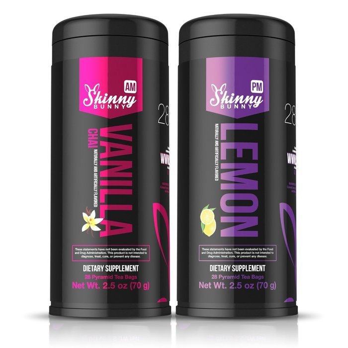 Skinny Bunny Tea Weight Loss & Detox Bundle: Manage Weight, Support Immune System, Healthy Cleanse & Promote Health... N38
