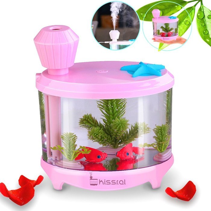 Essential Oil Diffuser, Kissral 460ml Air Mist Humidifier Premium Humidifying Unit with Whisper-quiet Operation... N6