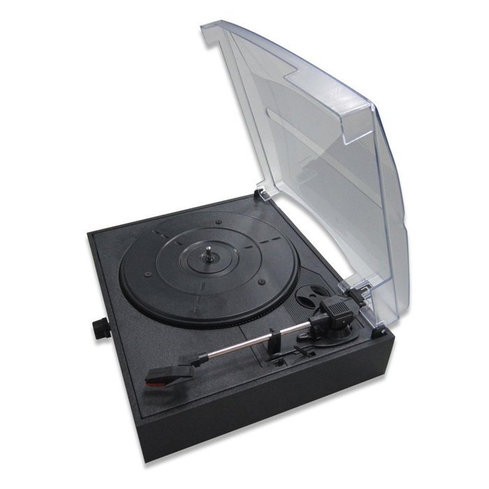 Timestorm XR-M103 Belt-Drive 3-Speed Portable Stereo Turntable N2