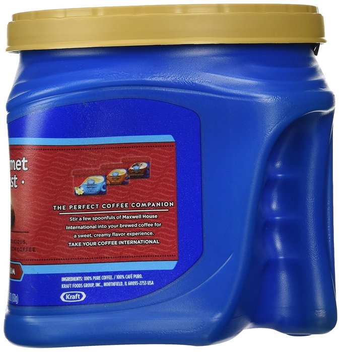 Maxwell House Ground Coffee Canister, Wake Up Roast, 30.65 Ounce N72