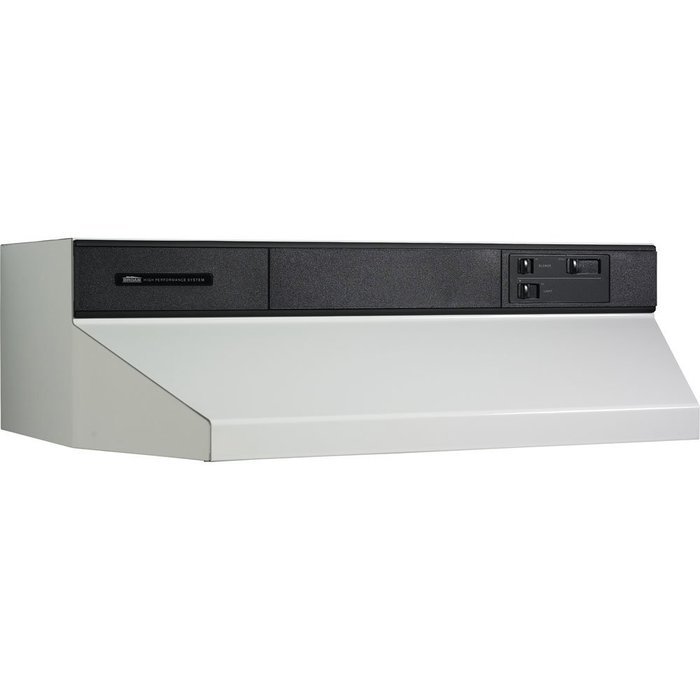 30" 460 CFM Under Cabinet Range Hood Finish: White/Black