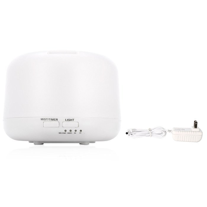 Ikubi 300ml Aromatherapy,Essential Oil Diffuser, Diffuser Portable Ultrasonic Aroma Humidifier with 7 Color Changing...
