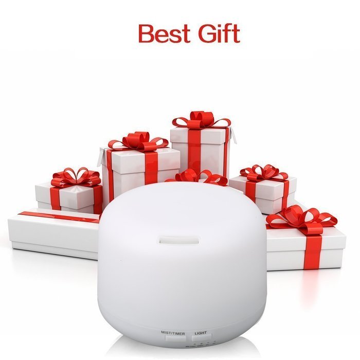 Ikubi 300ml Aromatherapy,Essential Oil Diffuser, Diffuser Portable Ultrasonic Aroma Humidifier with 7 Color Changing... N2