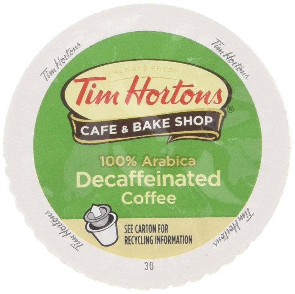 Tim Hortons Single Serve Decaffeinated Coffee Cups (24-Count)