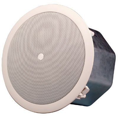 Yorkville C165W Ceiling Speaker Passive 70 V 60 Watt 6.5 Inch Driver 34 Inch Titanium Tweeter