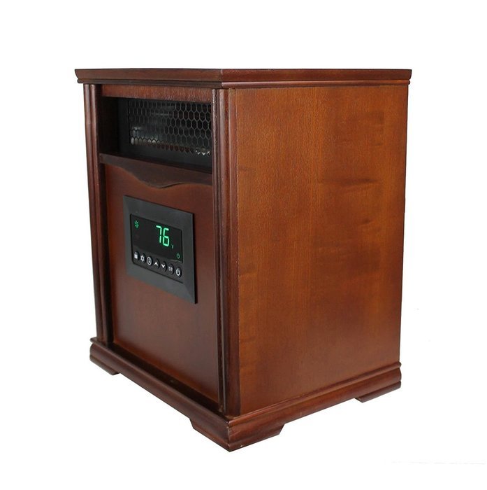 LifeSmart LifePro LS-1001HH 1,500 Watts Infrared Quartz Electric Portable Heater N3