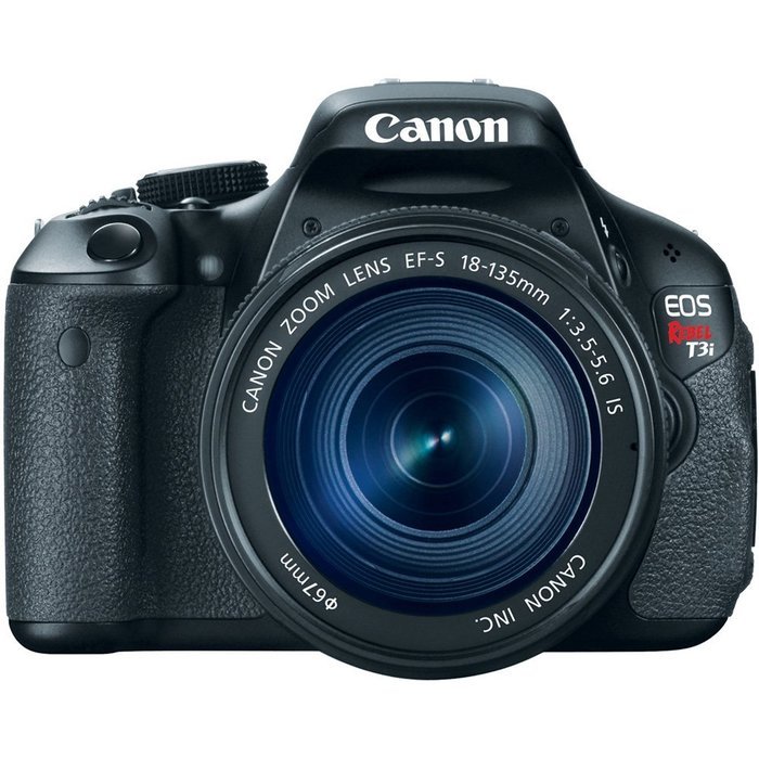 Canon EOS Rebel T3i Digital SLR Camera with EF-S 18-55mm f/3.5-5.6 IS Lens (discontinued by manufacturer) N7