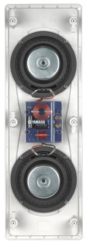 Yamaha Natural Sound Custom Easy-to-install In-Wall Flush Mount 2-Way 150 watts Speaker Set (Pair of 2)