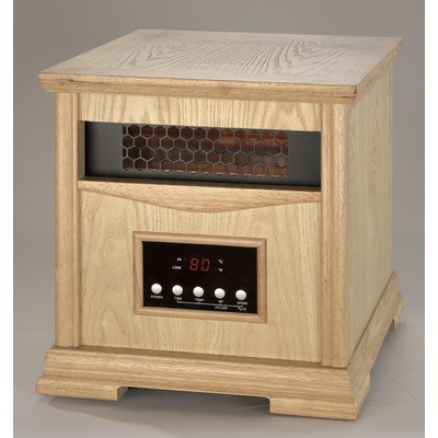Dynamic 1,500 Watt Portable Electric Infrared Cabinet Heater with automatic overheat protection, flexible and... N6