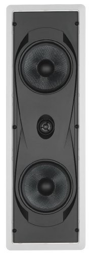 Yamaha Natural Sound Custom Easy-to-install In-Wall Flush Mount 2-Way 150 watts Speaker Set (Pair of 2) N2