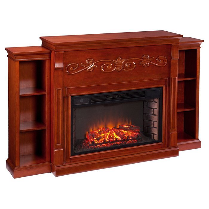 Southern Enterprises Walden Wide Firebox Electric Fireplace N3