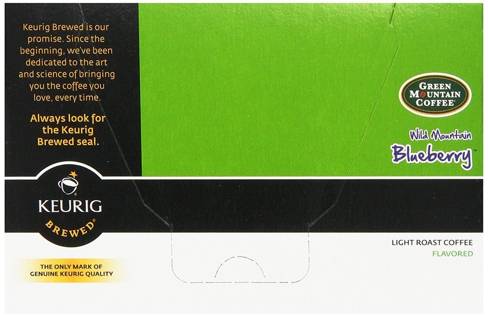 Green Mountain Coffee K-Cup, Wild Mountain Blueberry, 12-Count N4