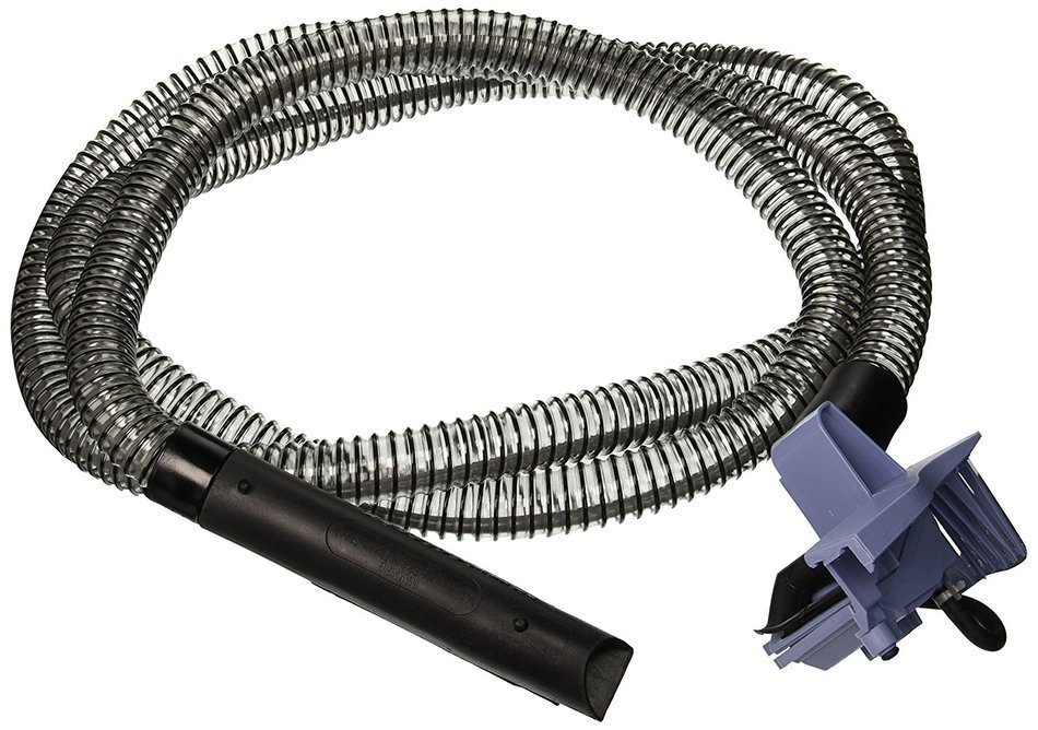 Hoover Hose, with Trunnion Clear with Blue Trim