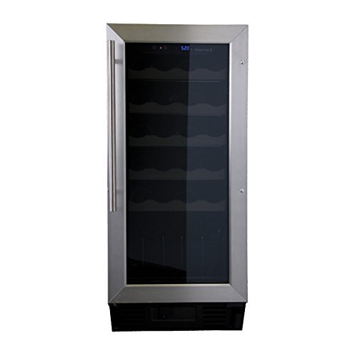 Haier HVCE15BBH Built-In or Freestanding 26-Bottle Wine Cellar