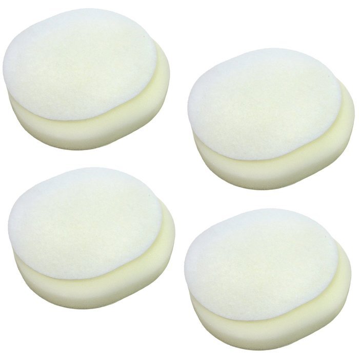 HQRP 2-Pack Foam and Felt Filter Kit for Shark XFF80 XFF8O Navigator NV80 NV70 UV420 NVC80C NV-C80C NV-80 NV-70... N3
