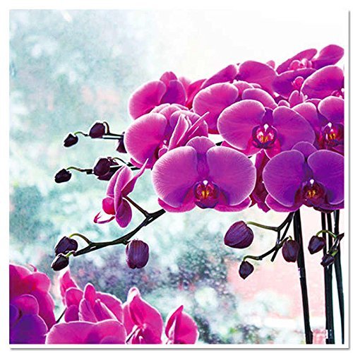 EverTrust(TM) top fashion diamond embroidery flowers pastoral full square resin particle mosaic landscape home...