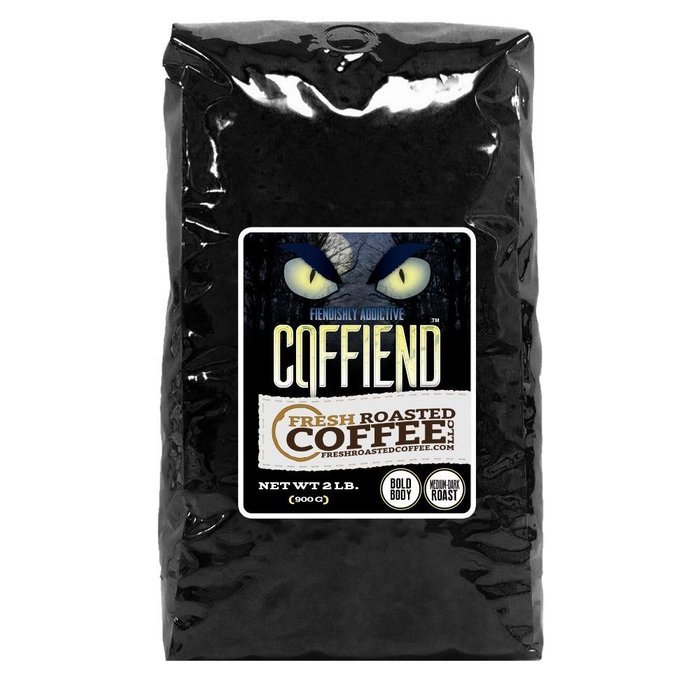 Coffiend Artisan Blend Coffee, Whole Bean, Fresh Roasted Coffee LLC. (5 lb.) N5