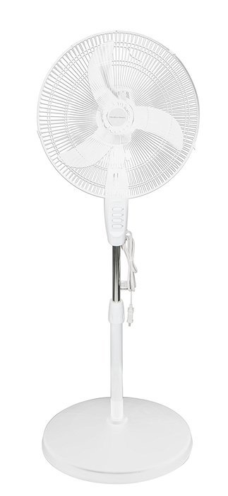 Hamilton Beach H01SF009 Stand Fan, 16", White