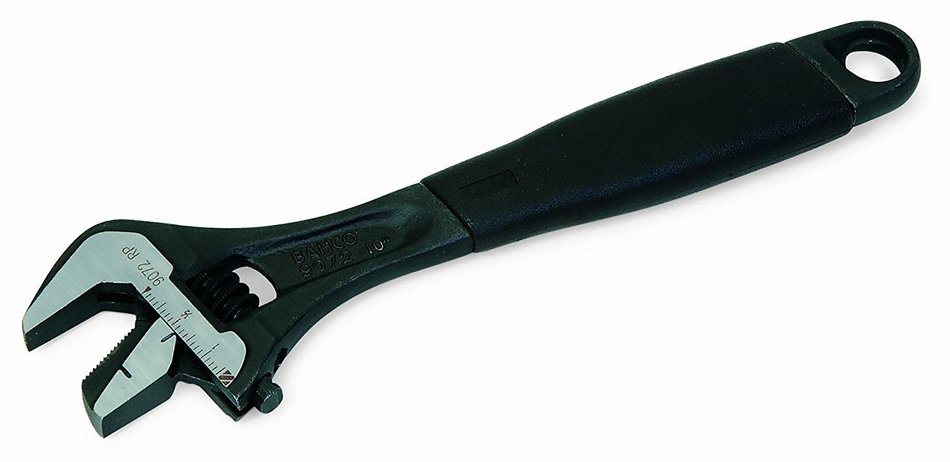 Bahco Snap On 9071RPC 1-1/16-Inch Jaw Capacity 8-Inch Two in One Adjustable Pipe Wrench