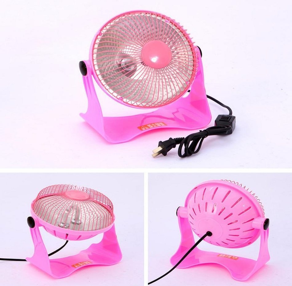 Singleluci,Mini Space Heater Portable Safety Electric Heating Small Sun (Yellow) N5
