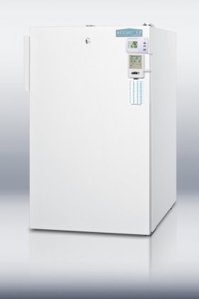 Summit ACCUCOLD Series FS407LBIMEDSCADA 20" 2.8 cu.ft. ADA Compliant Lab Freezer Digital Thermostat Alarm Lock...