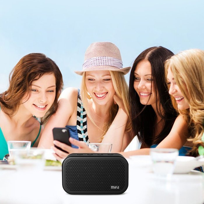 MIFA M1 Portable Bluetooth Speaker and Built-in Microphone Stereo Rock Sound