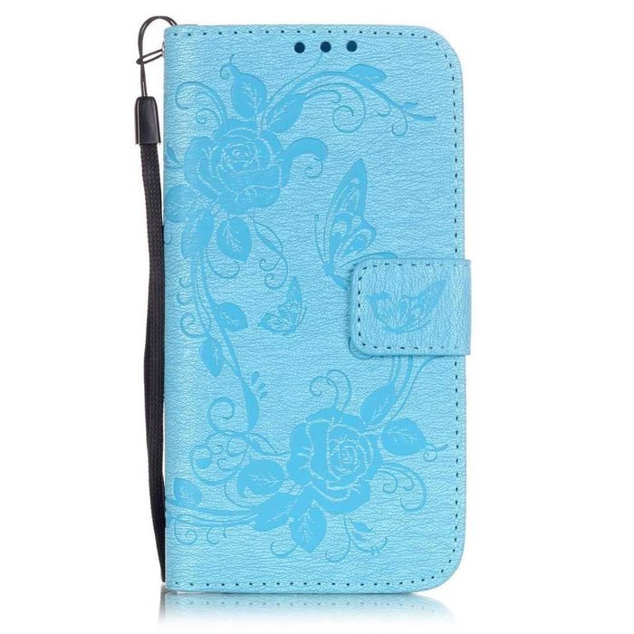 Samsung Galaxy S7 Edge Case, UNEXTATI Wallet Case for Samsung Galaxy S7 Edge, PU Leather Case with Wrist strap... N112