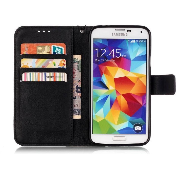 Samsung Galaxy S7 Edge Case, UNEXTATI Wallet Case for Samsung Galaxy S7 Edge, PU Leather Case with Wrist strap... N115
