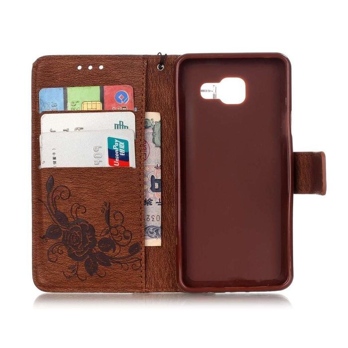 Samsung Galaxy S7 Edge Case, UNEXTATI Wallet Case for Samsung Galaxy S7 Edge, PU Leather Case with Wrist strap... N117