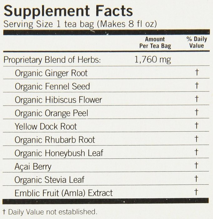 Yogi Tea Berry Detox Tea, 16 Count (Pack of 6) N2