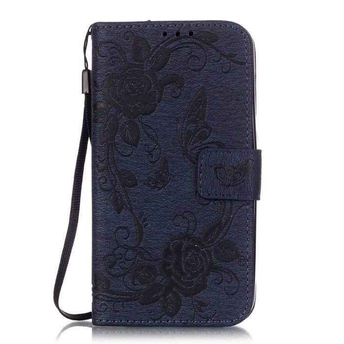 Samsung Galaxy S7 Edge Case, UNEXTATI Wallet Case for Samsung Galaxy S7 Edge, PU Leather Case with Wrist strap... N123