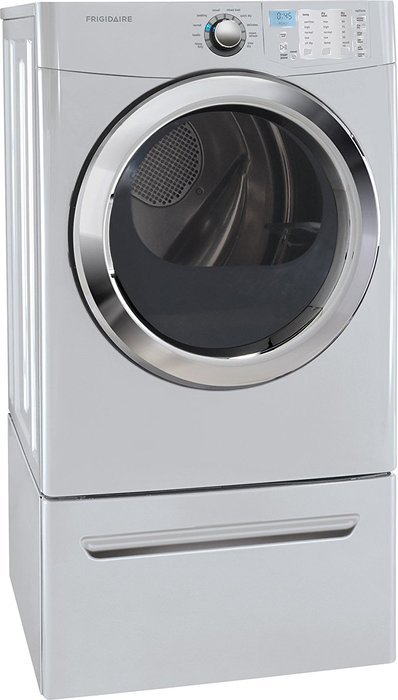 Frigidaire Pair Special-Ultra Stylish, Mega Capacity Laundry System with GAS DRYER, READY STEAM and Matching Pedestals... N2