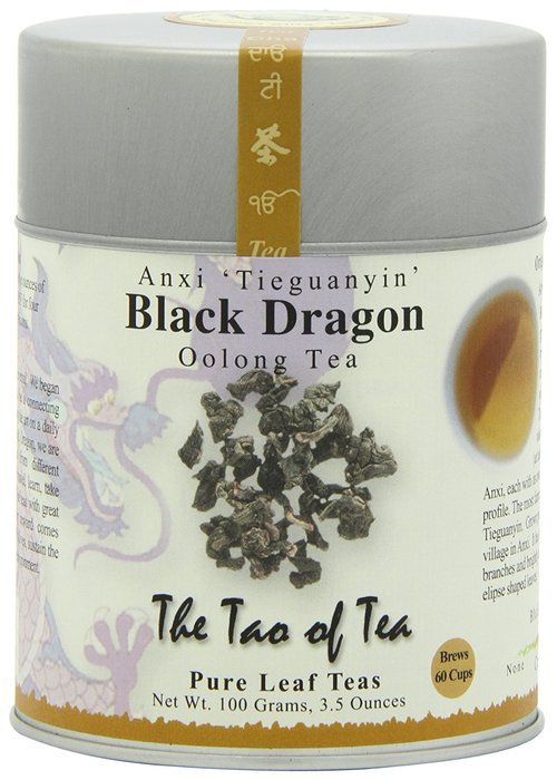 The Tao of Tea, Black Dragon Oolong Tea, Loose Leaf, 3.5 Ounce Tin N8
