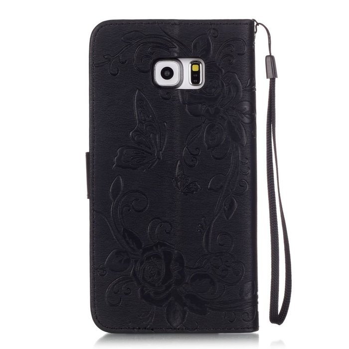 Samsung Galaxy S7 Edge Case, UNEXTATI Wallet Case for Samsung Galaxy S7 Edge, PU Leather Case with Wrist strap... N163