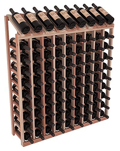 Wine Racks America Redwood 9 Column 10 Row Display Top Kit 13 Stains to Choose From!