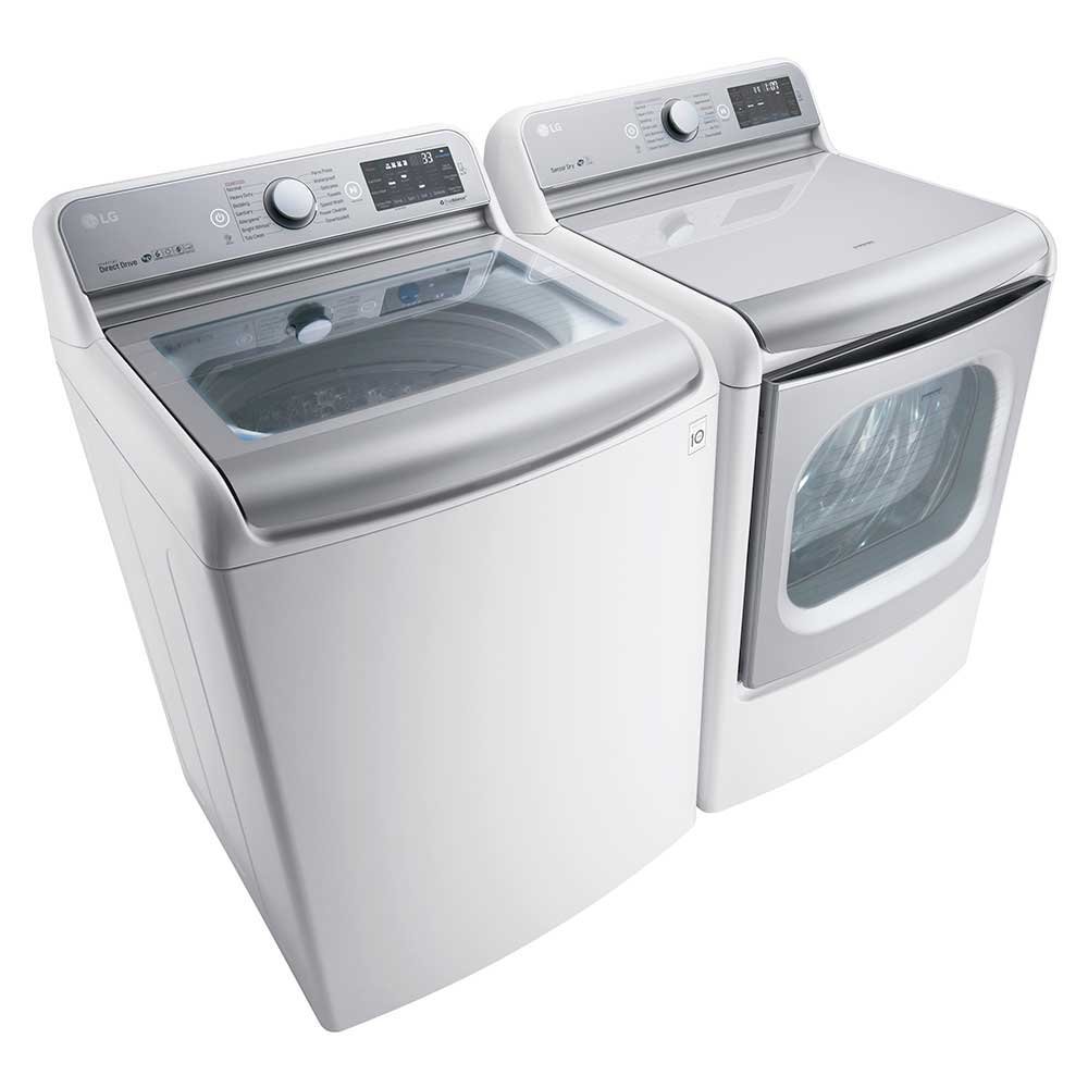 Lg Power Pair Special Mega He Top Load Laundry System With Gas Dryer