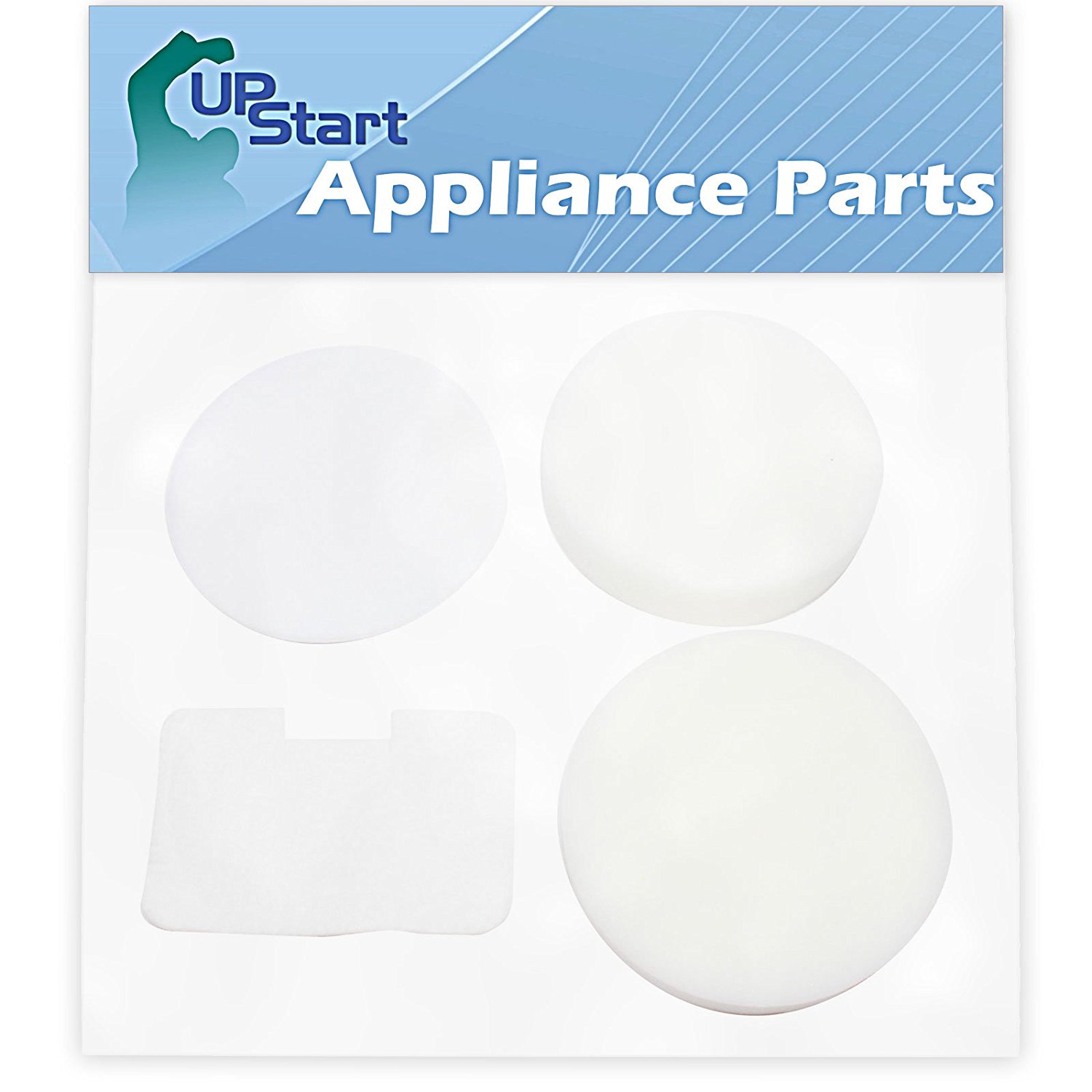 3Pack Replacement Shark Navigator Deluxe UV400 Vacuum 4Piece Foam and