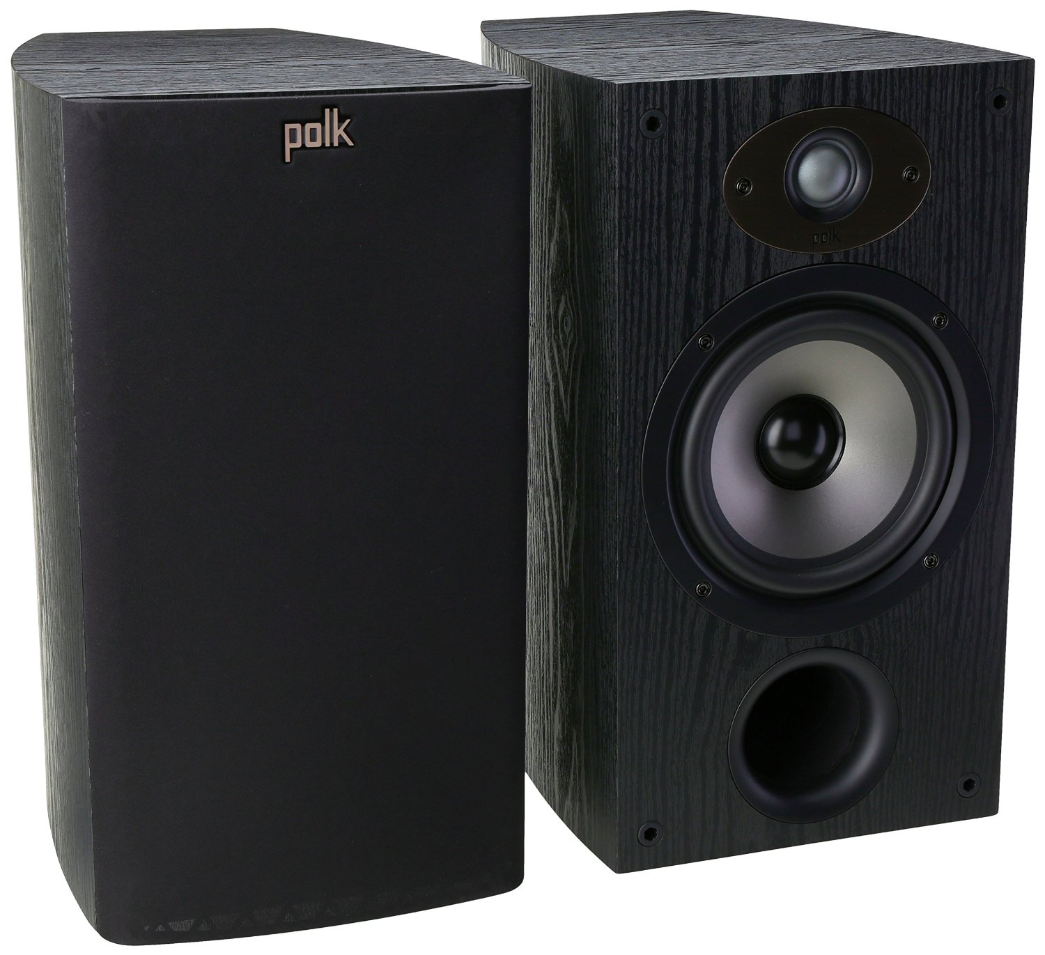 Polk Audio TSx 220B Bookshelf Speaker - Black N2 Free Image Download